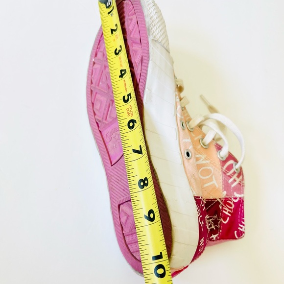 Not a Chuck Converse Storm Pink Shoes - Size 6 Kids - Picture 8 of 8